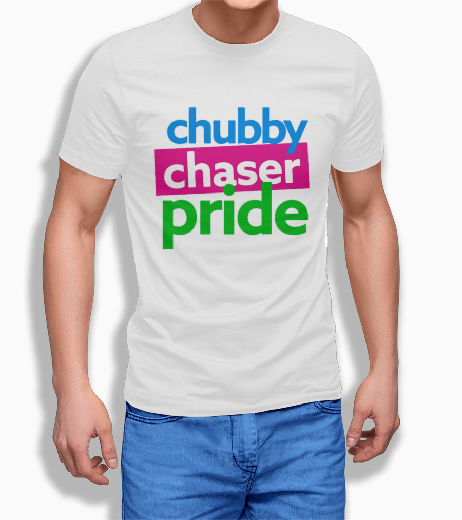 Chubby Chaser Pride Colorful T-Shirt