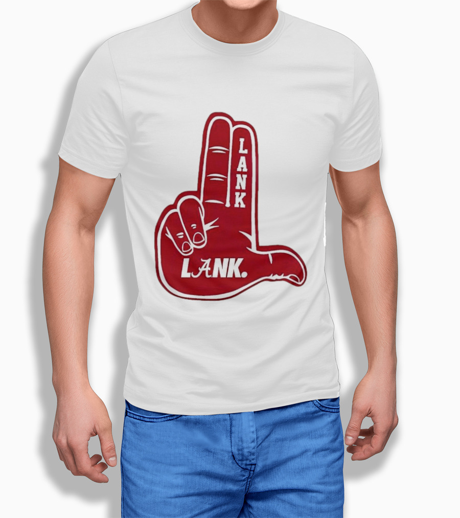 Alabama Crimson Tide Lank Hand Gesture T-Shirt