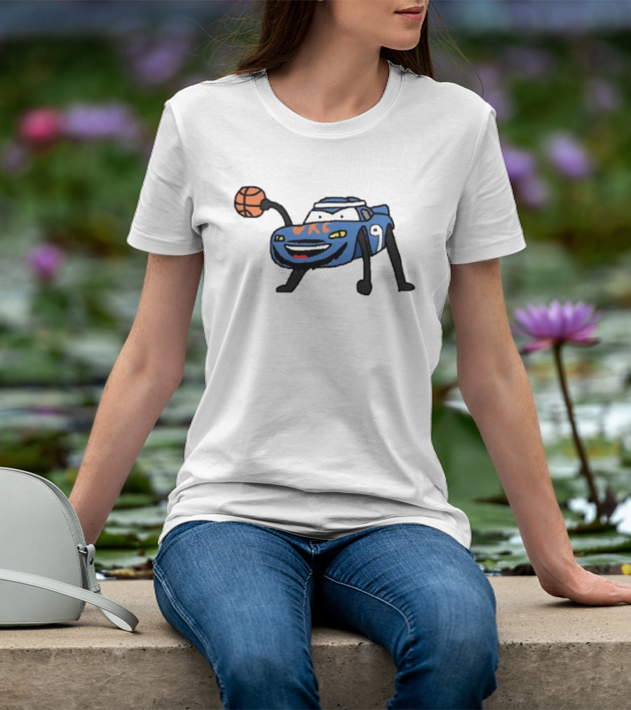Alex Cars Russo Alex Caruso OKC Thunder Basketball Cartoon T-Shirt