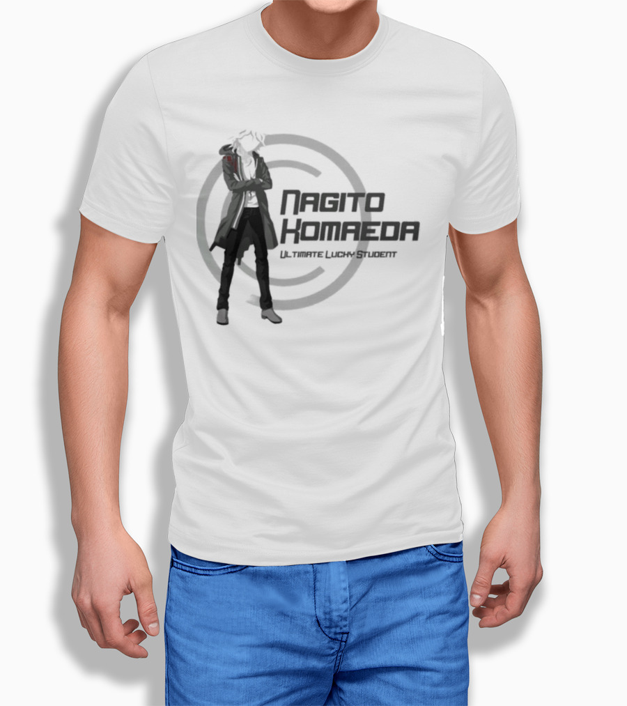 Nagito Komaeda Minimalist Style Danganronpa T-Shirt