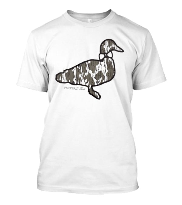 Duck Silhouette Camo Wildlife T-Shirt