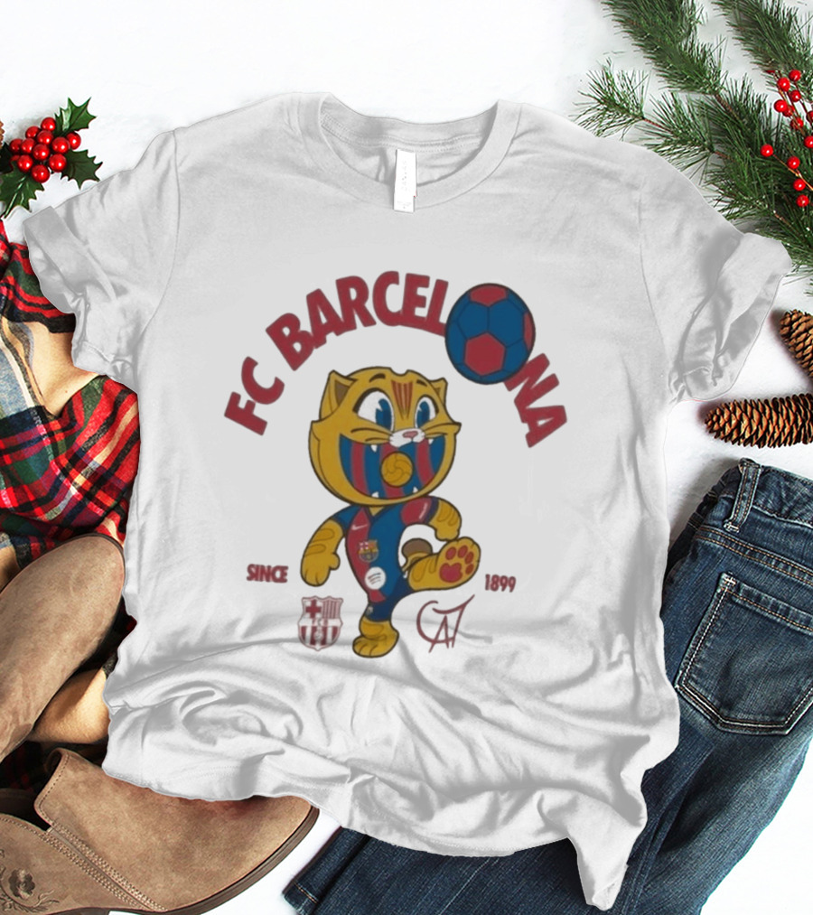 FC Barcelona Cat Since 1899 T-Shirt