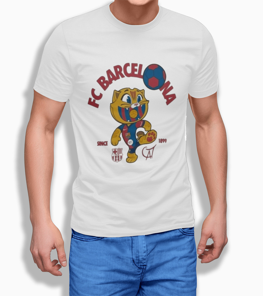 FC Barcelona Cat Since 1899 T-Shirt