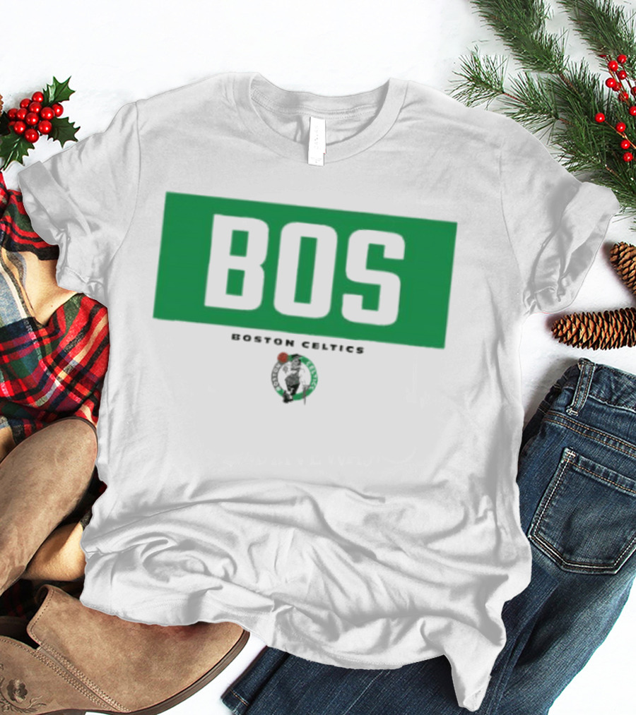 Boston Celtics BOS Crossbar NBA Basketball T-Shirt