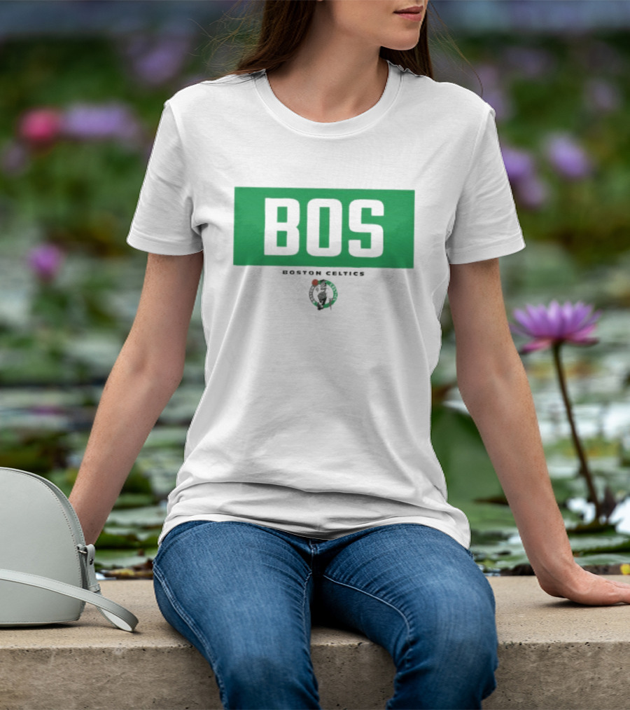 Boston Celtics BOS Crossbar NBA Basketball T-Shirt