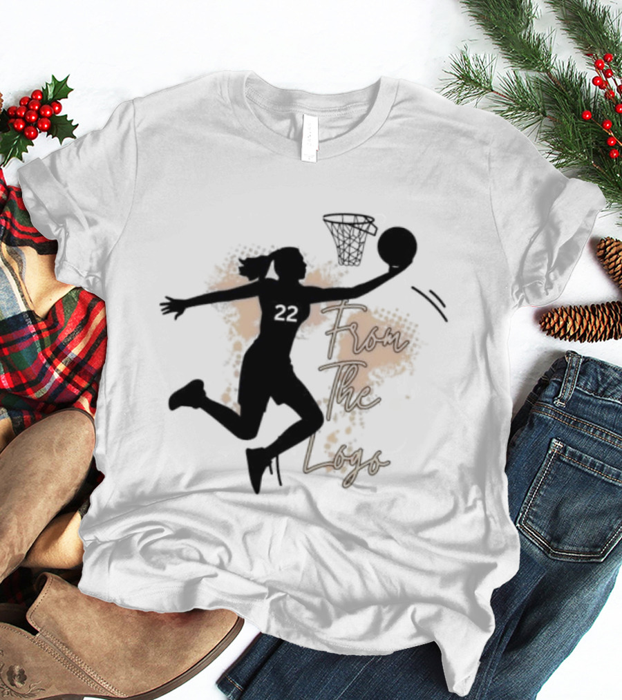 Caitlin Clark 22 Basketball From The T-Shirt