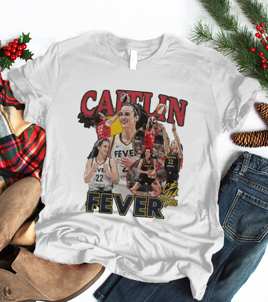 Caitlin Clark 22 Indiana Fever WNBPA T-Shirt