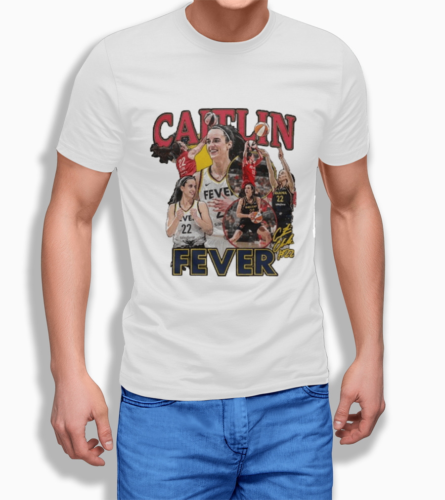 Caitlin Clark 22 Indiana Fever WNBPA T-Shirt