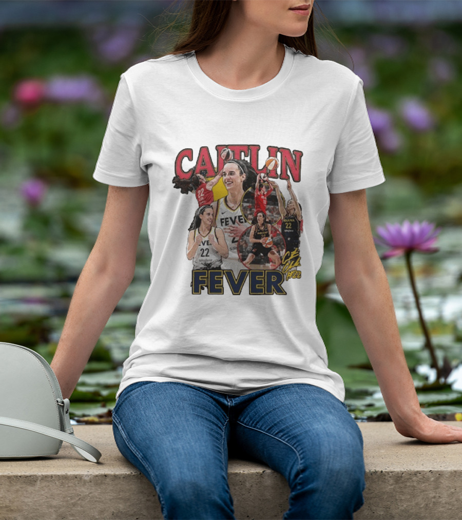Caitlin Clark 22 Indiana Fever WNBPA T-Shirt