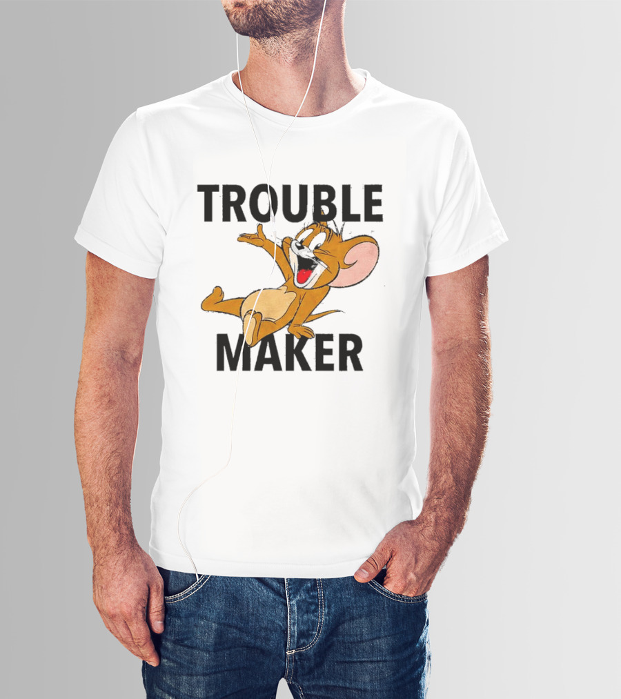 Jerry Mouse Trouble Maker T-Shirt
