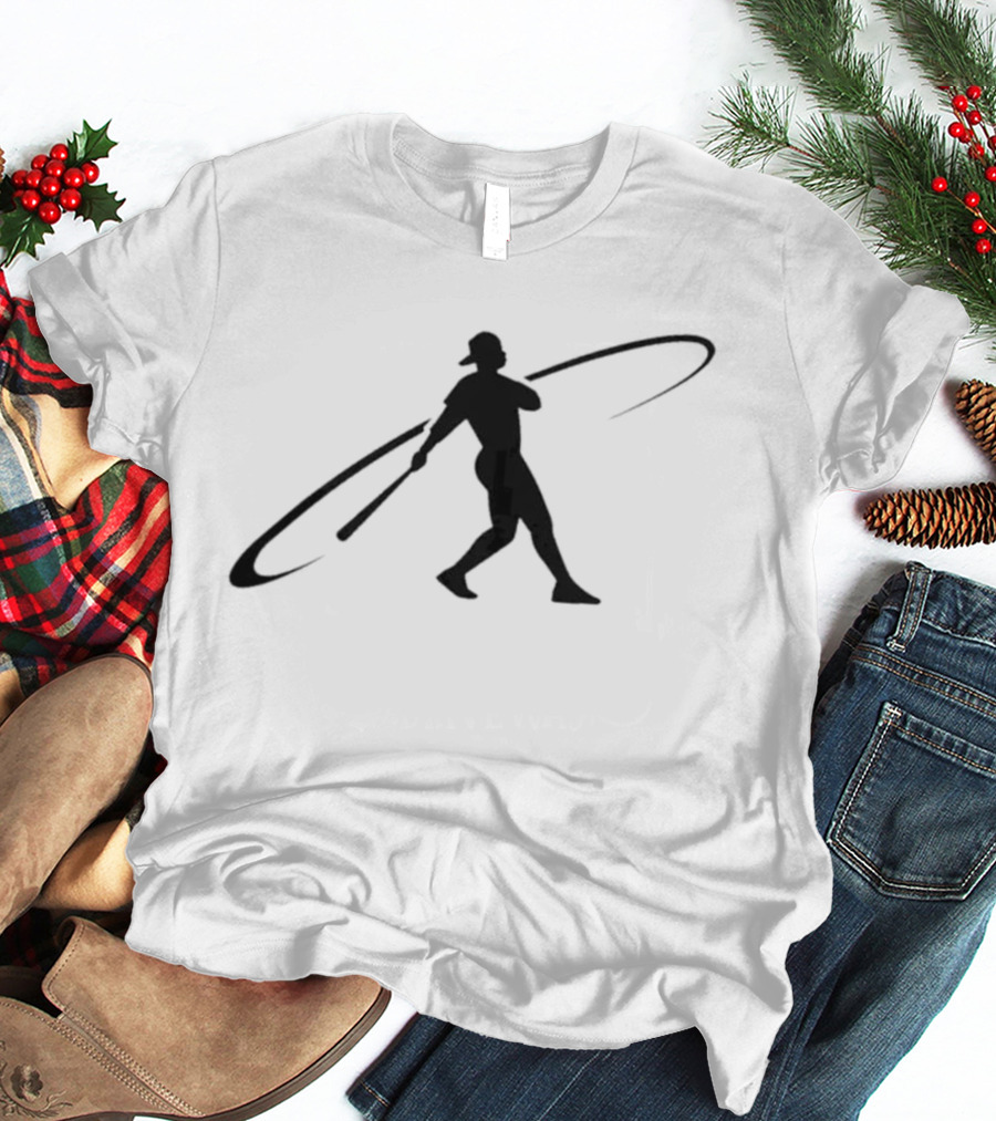 Ken Griffey Jr Swingman Silhouette Baseball Legend T-Shirt
