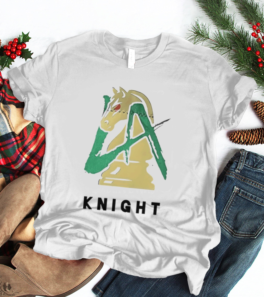 LA Knight WWE Horse Knight Chess Piece T-Shirt