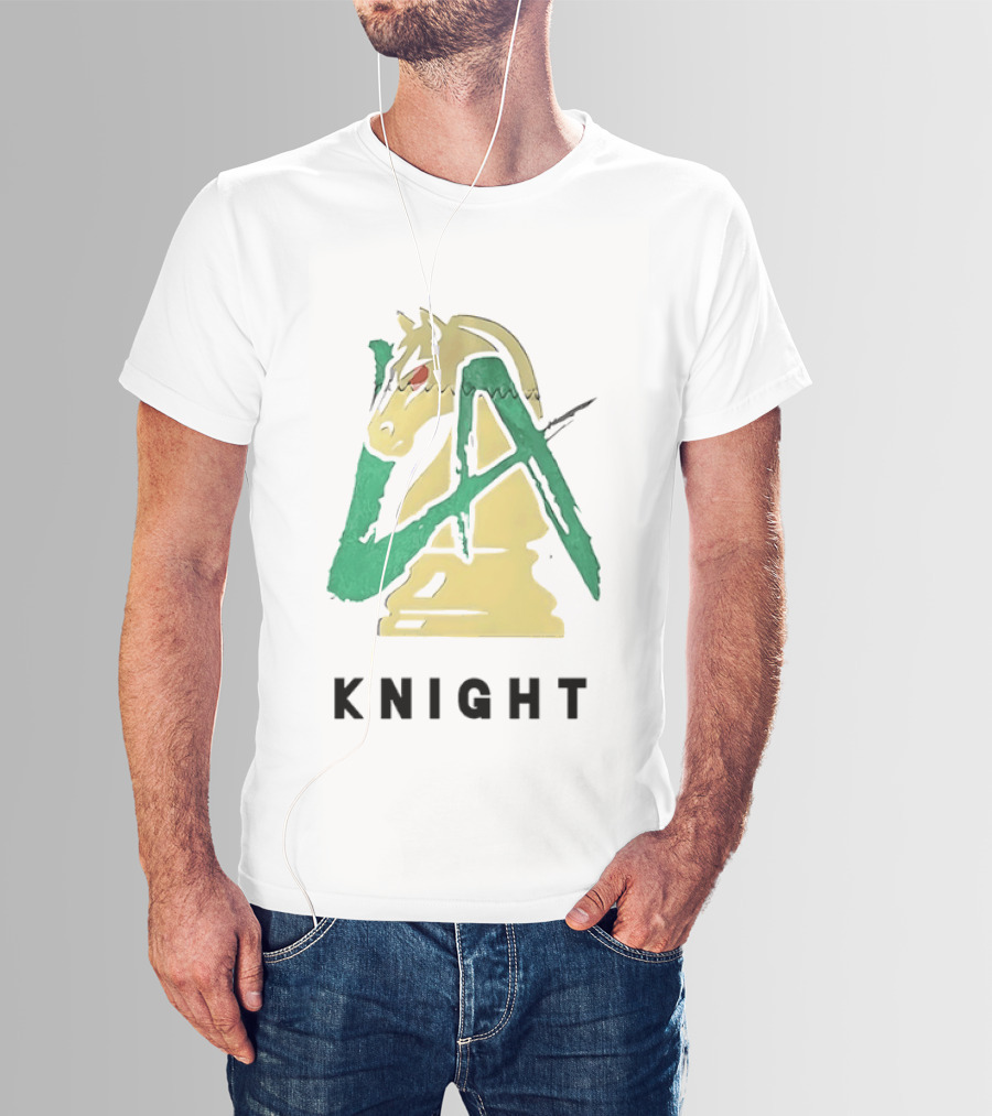 LA Knight WWE Horse Knight Chess Piece T-Shirt