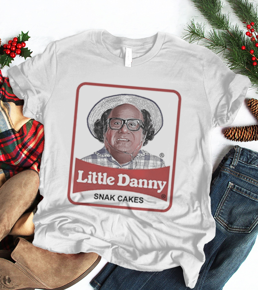 Little Danny Snak Cakes Meme Featuring Iconic Little Debbie T-Shirt