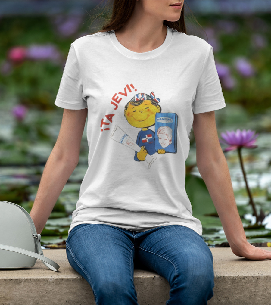 ¡Ta Jevi! Mamita's Ice Cream Dominican Packaging T-Shirt