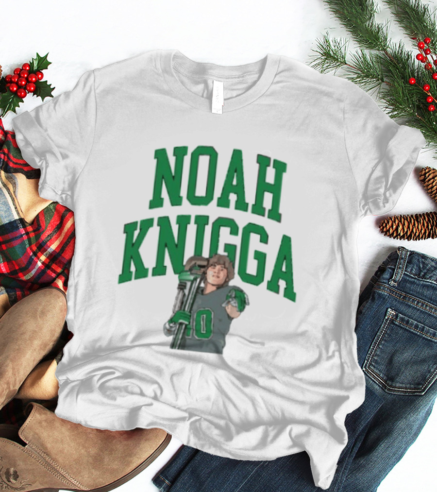 Noah Knigga Eastern Michigan Eagles Football Player T-Shirt