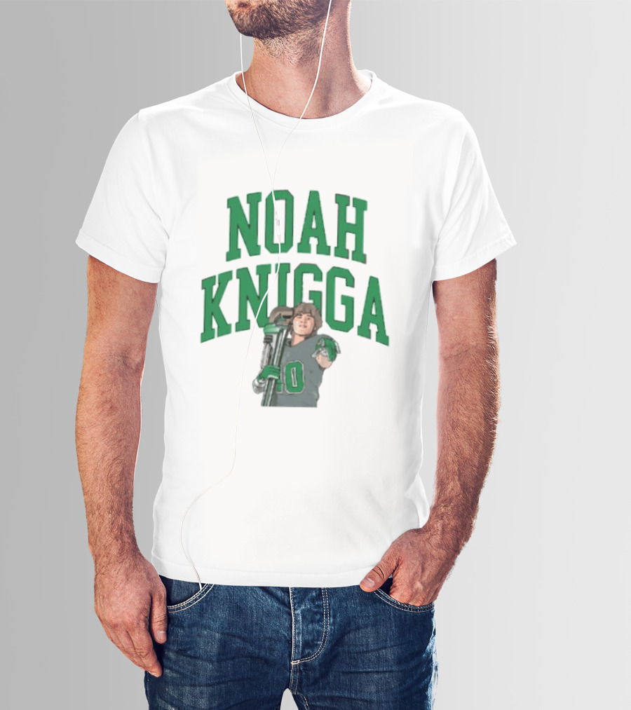Noah Knigga Eastern Michigan Eagles Football Player T-Shirt