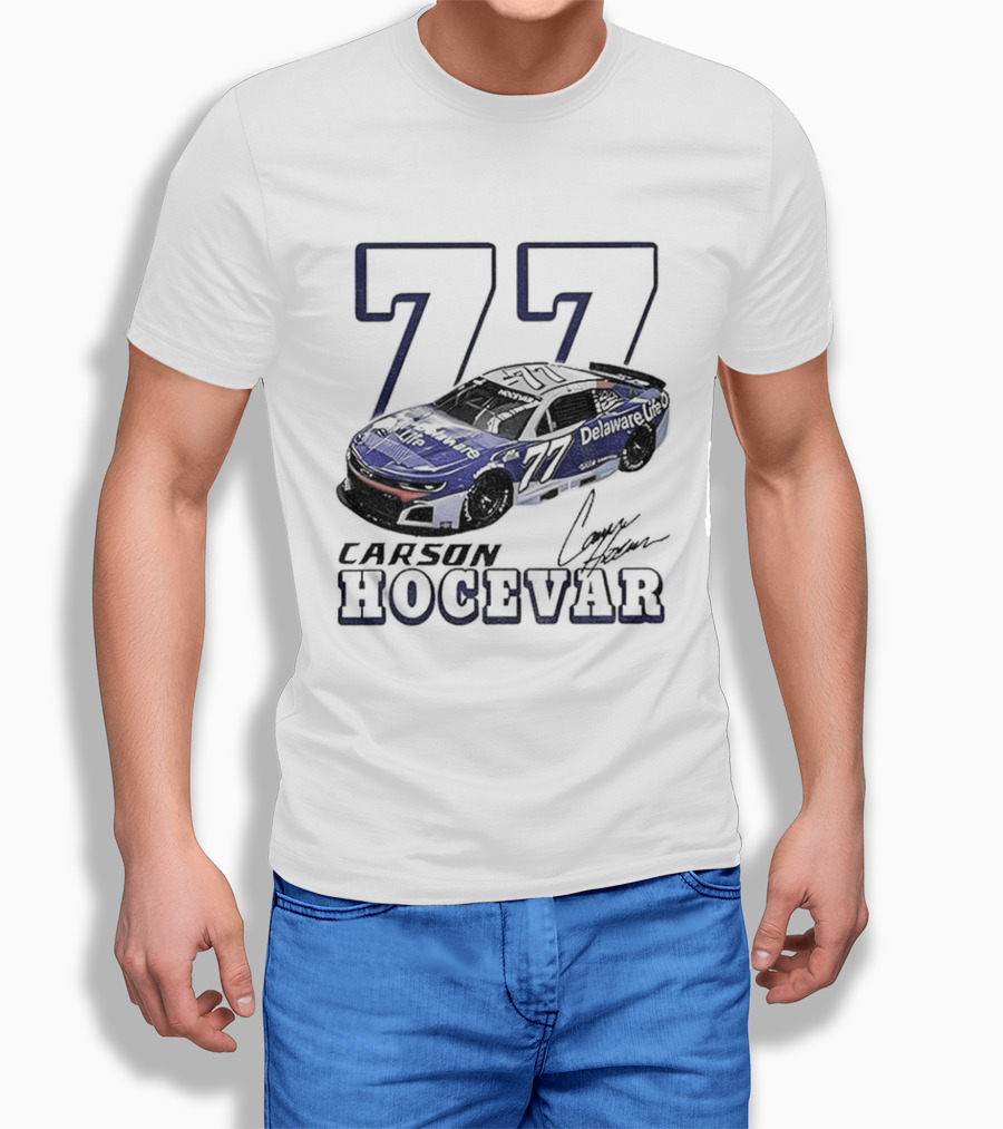 77 Carson Hocevar Nascar Racing Car T-Shirt