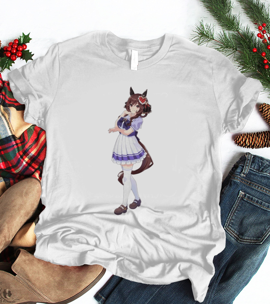 Top Gentildonna Uma Musume Pretty Derby Anime Character Cosplay Outfit T-Shirt