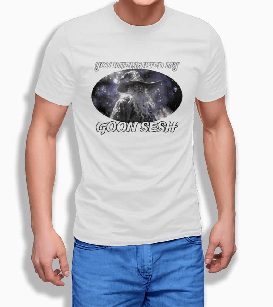 You Interrupted My Goon Sesh Wizard T-Shirt