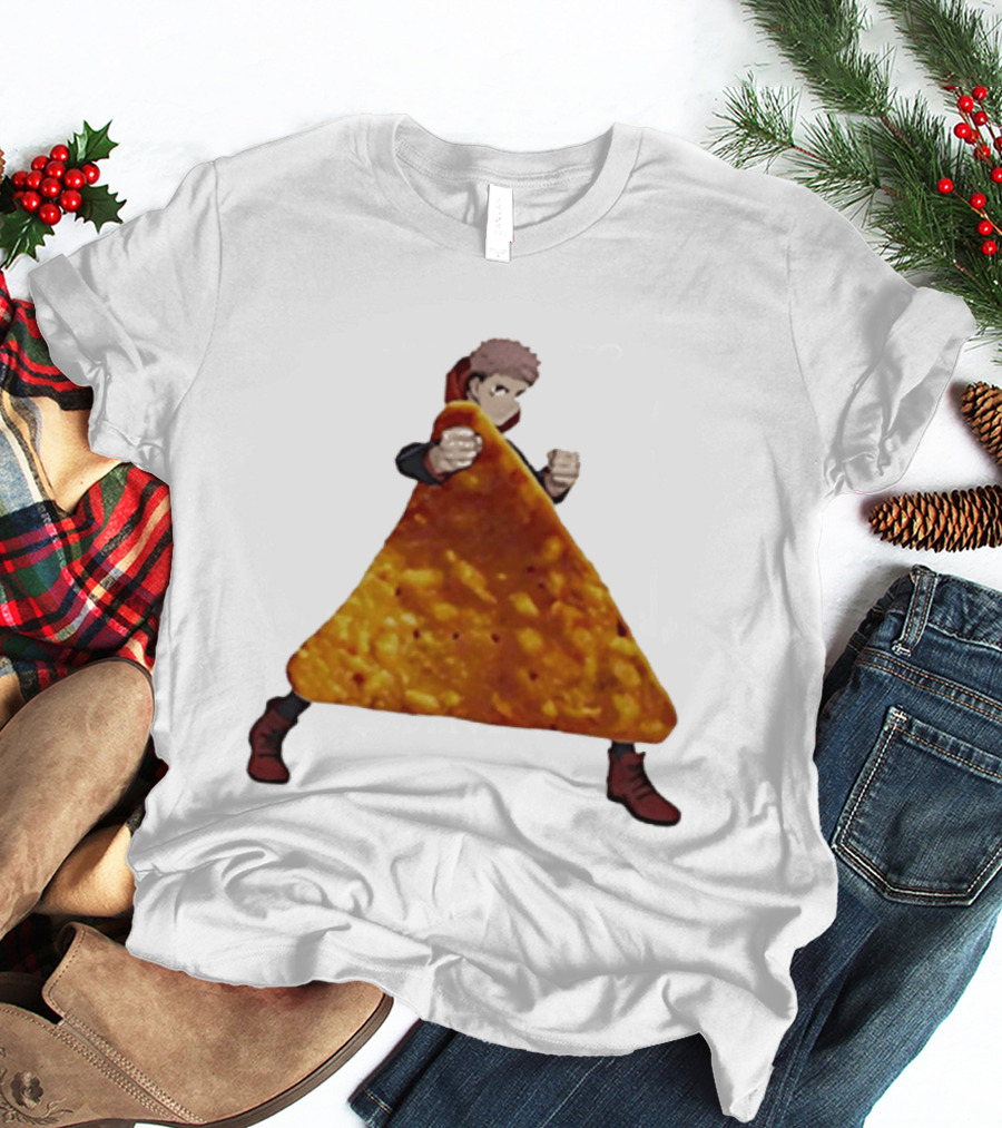 Yuji Itadori Dorito Jujutsu Kaisen Anime T-Shirt