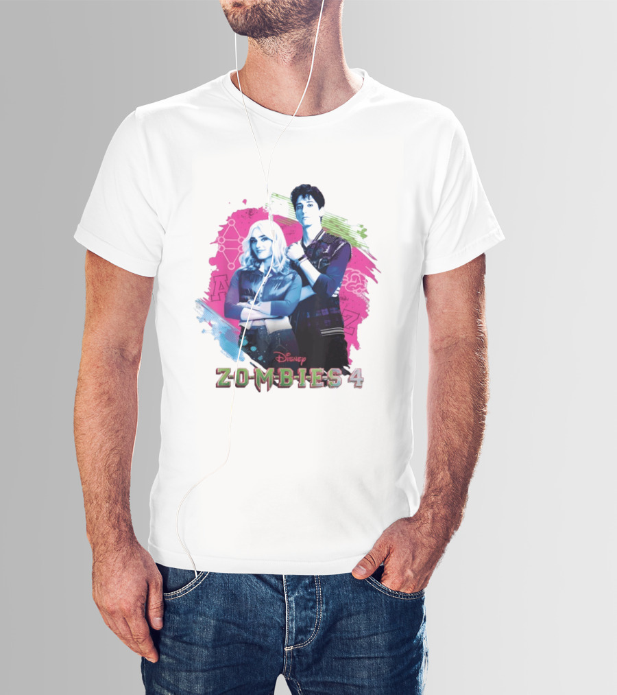 Zed And Addison Disney Zombies 4 Dawn Of The Vampires Movie T-Shirt