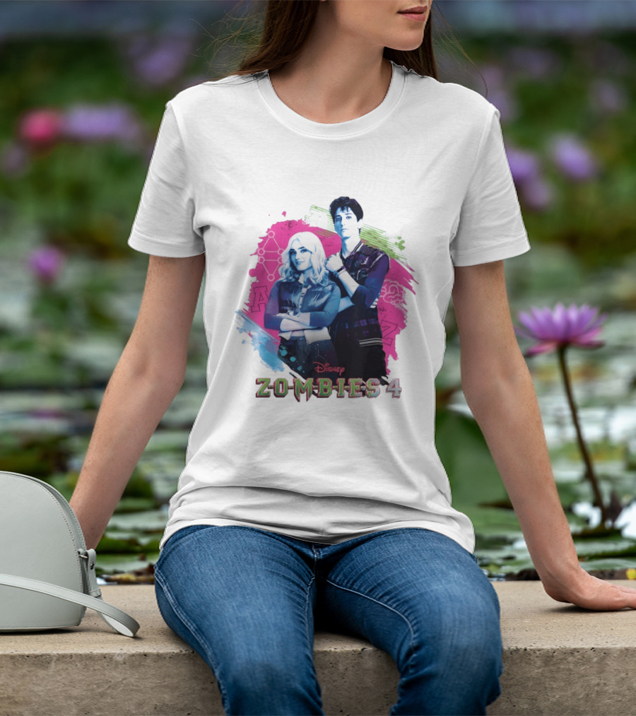 Zed And Addison Disney Zombies 4 Dawn Of The Vampires Movie T-Shirt
