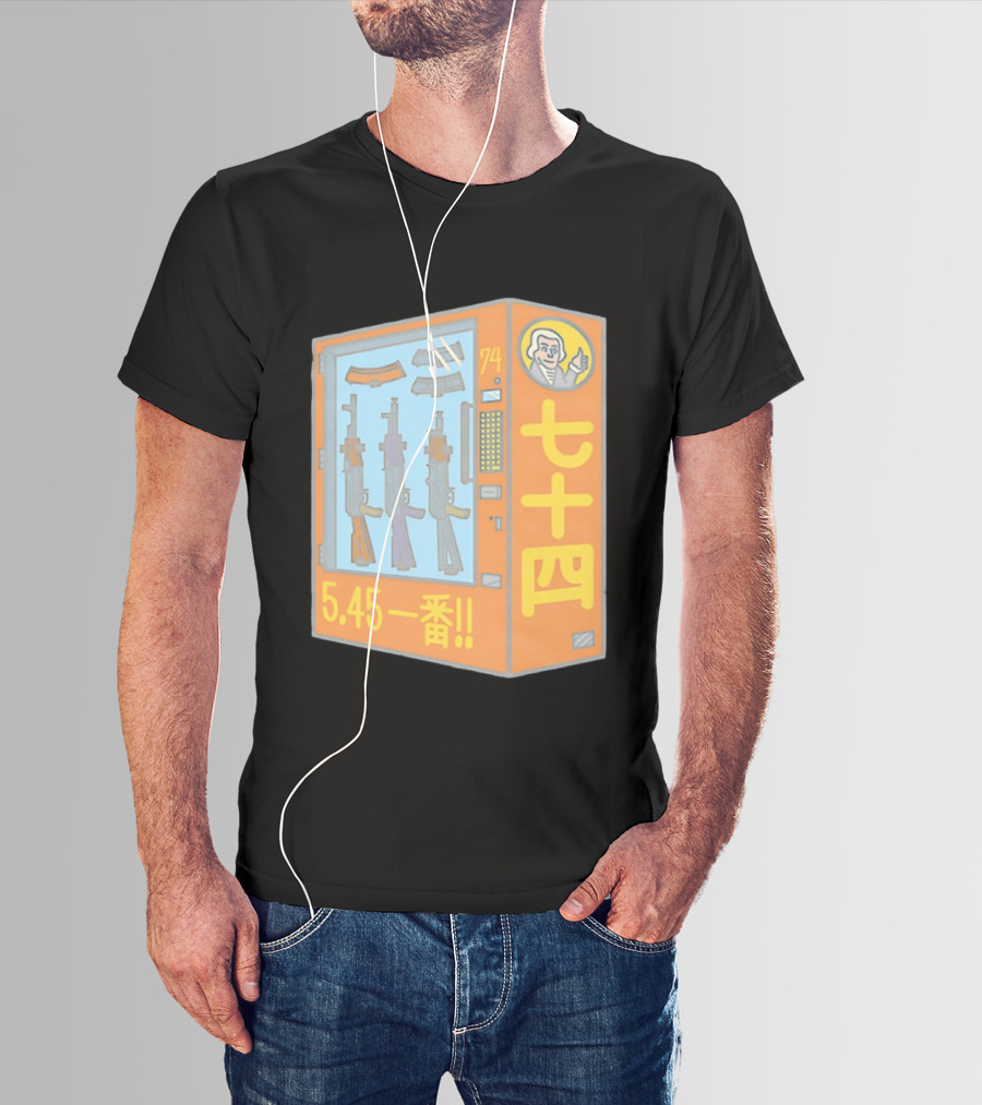 Vending Machine 74 Seven Four 5.45 Ichiban T-Shirt