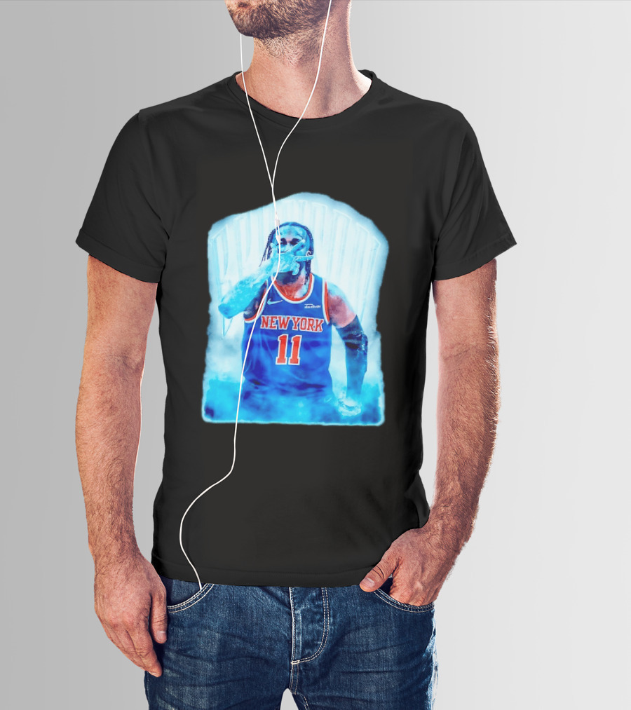 Jalen Brunson New York Knicks Number 11 NBA Basketball Player T-Shirt