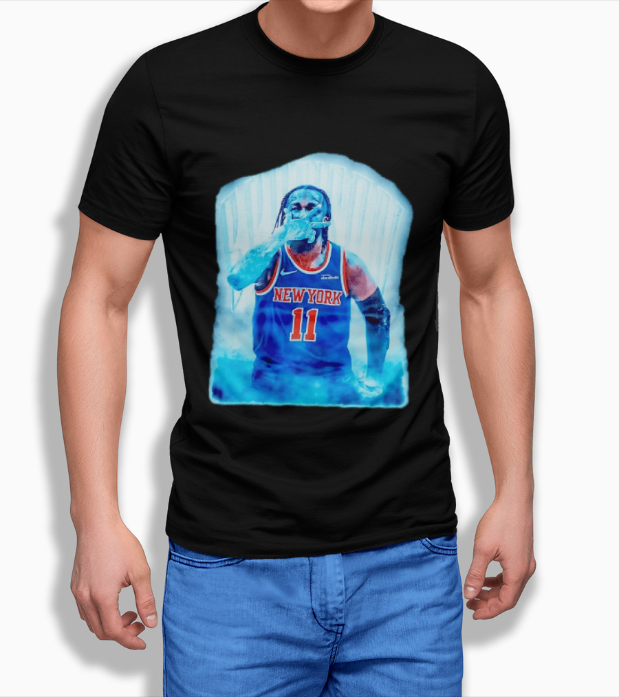 Jalen Brunson New York Knicks Number 11 NBA Basketball Player T-Shirt
