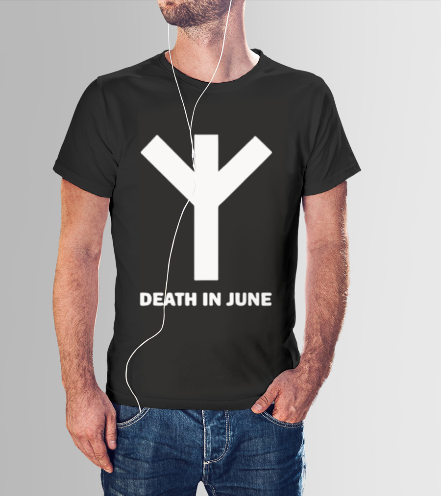 Death In June Neofolk Symbol Douglas Pearce T-Shirt