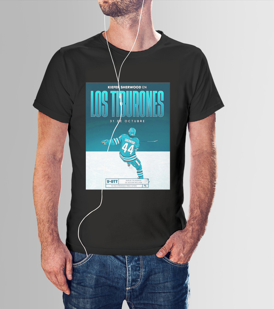 Kiefer Sherwood En Los Tiburones 31 De Octubre V OTT Nueva Calaverita De Azúcar Incluida T-Shirt