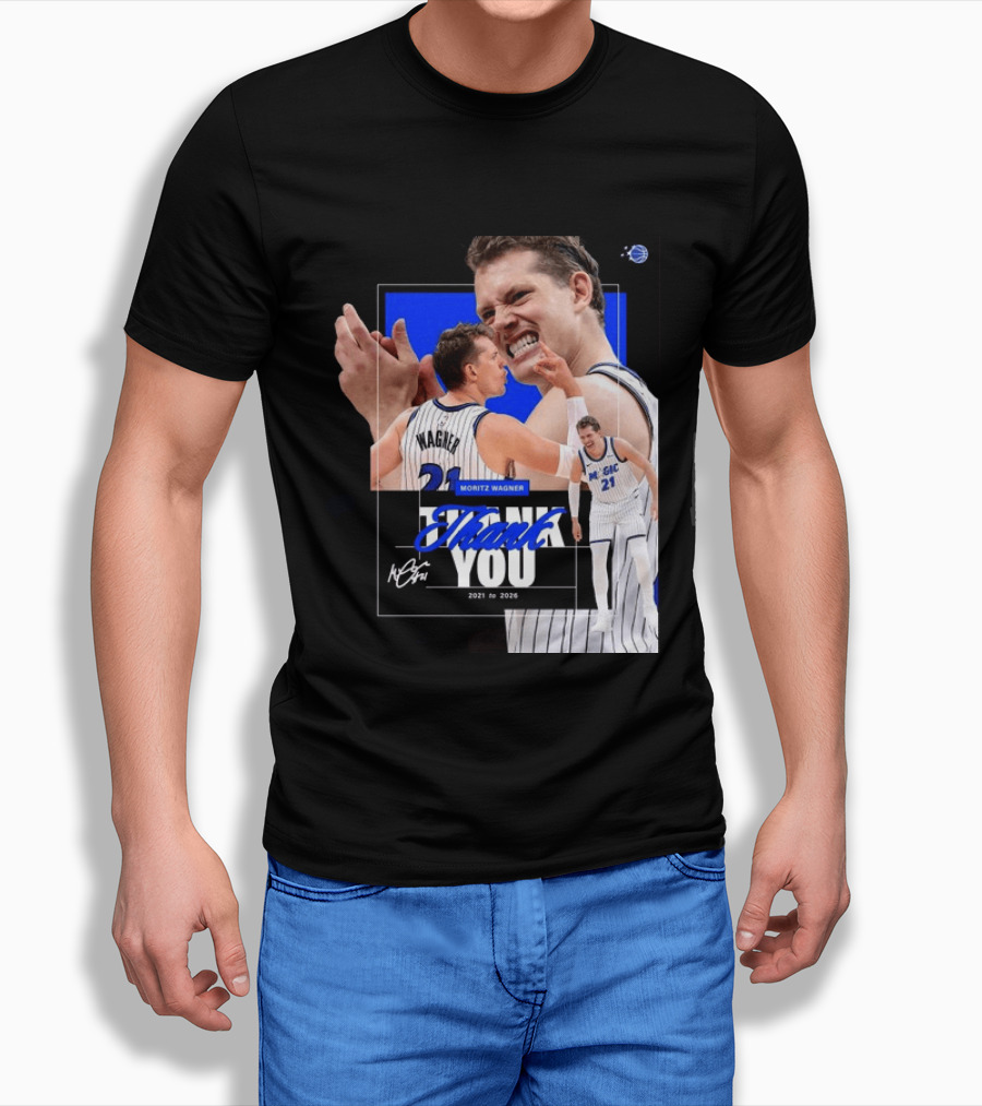 Thank You Moritz Wagner Orlando 2021 To 2026 T-Shirt