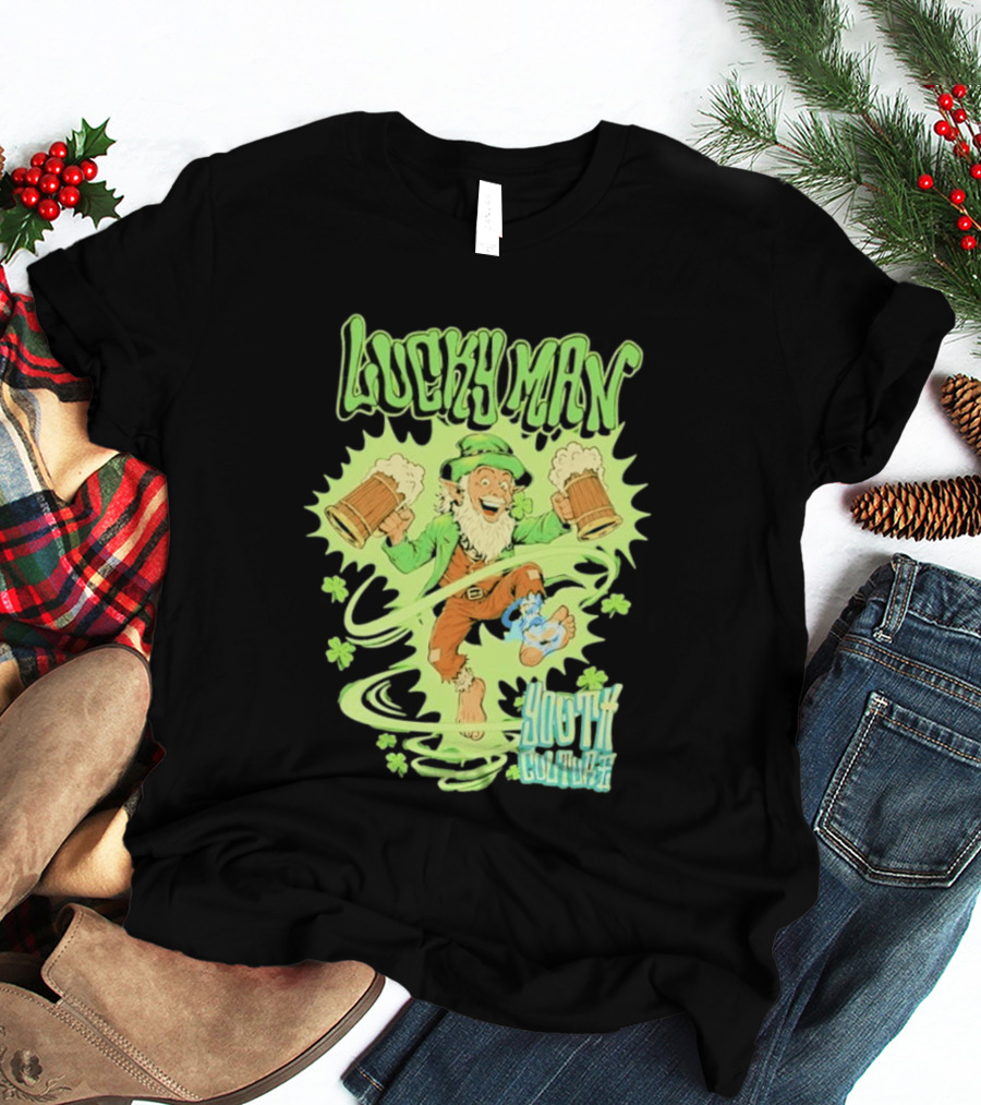Lucky Man Leprechaun Youth Culture More Than Movement St Patricks Day T-Shirt
