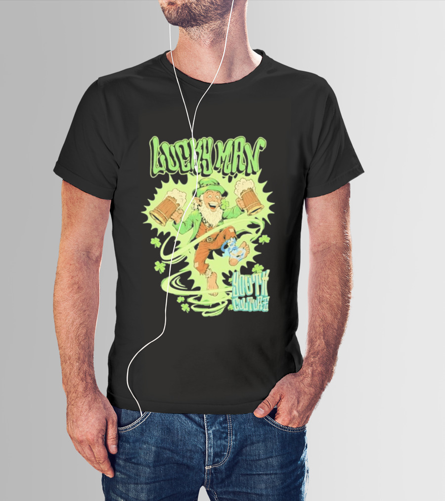 Lucky Man Leprechaun Youth Culture More Than Movement St Patricks Day T-Shirt