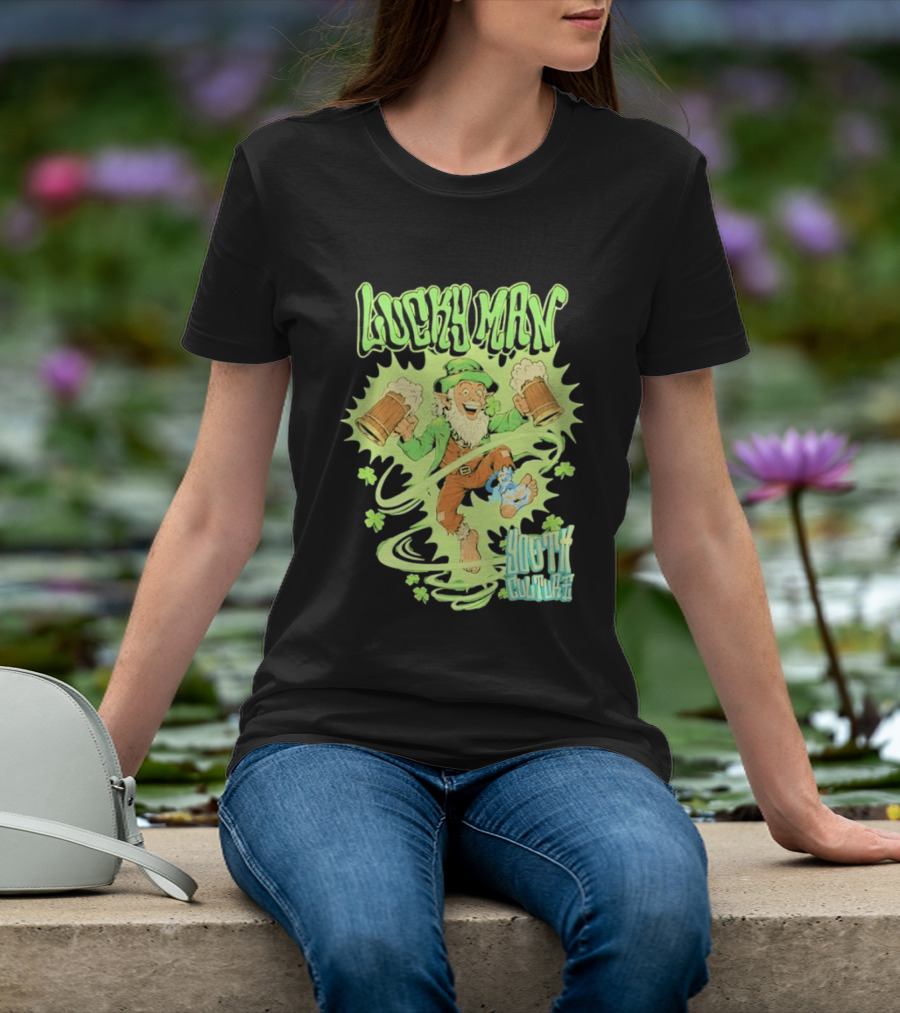 Lucky Man Leprechaun Youth Culture More Than Movement St Patricks Day T-Shirt