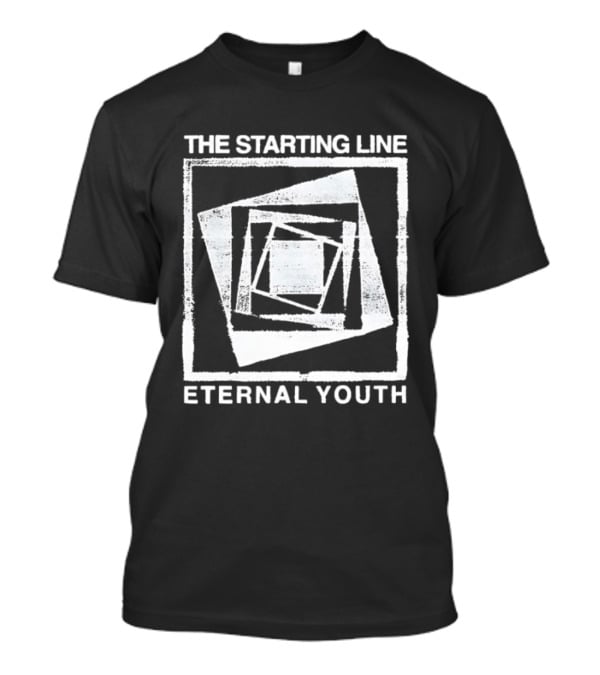 The Starting Line Eternal Youth Pop Punk Spiral Squares T-Shirt