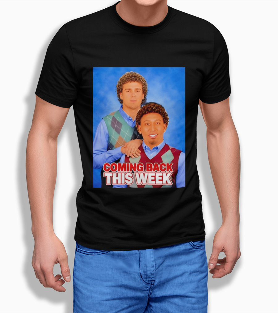 Edwin Diaz Kíke Hernandez Step Brothers Coming Back This Week T-Shirt