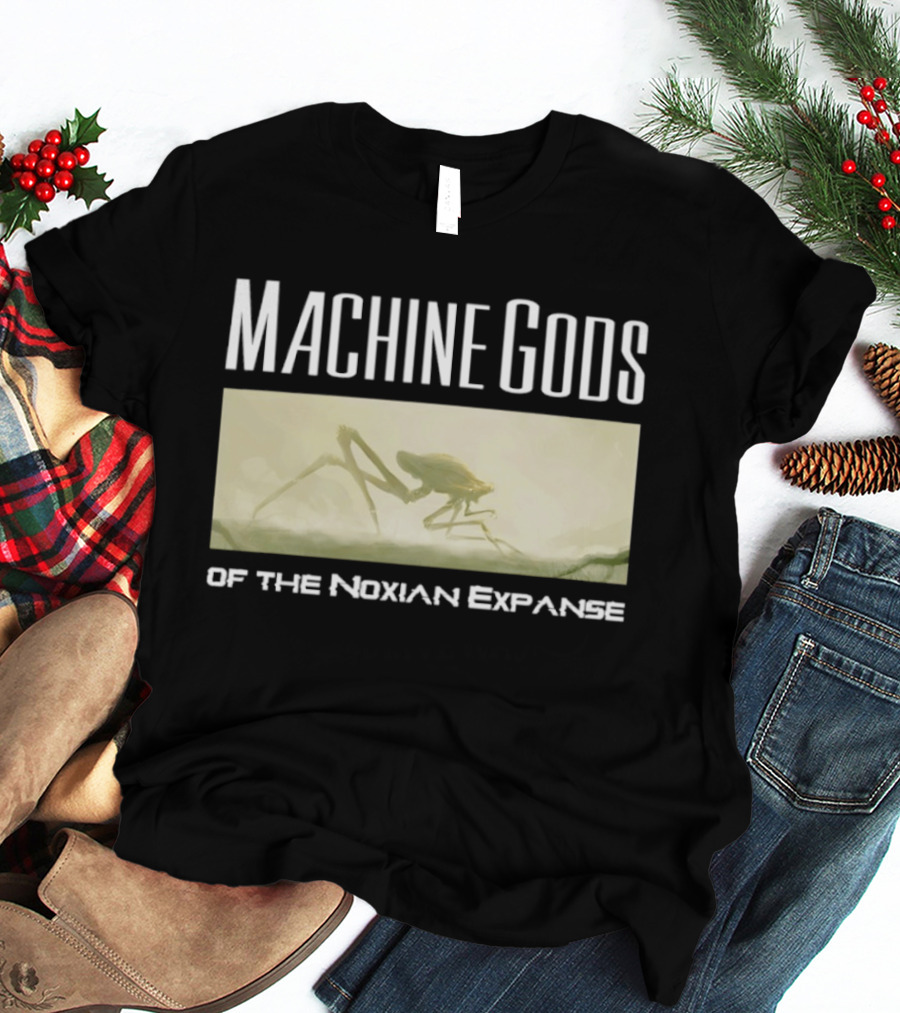 Machine Gods Noxian Expanse Sci Fi Creature T-Shirt