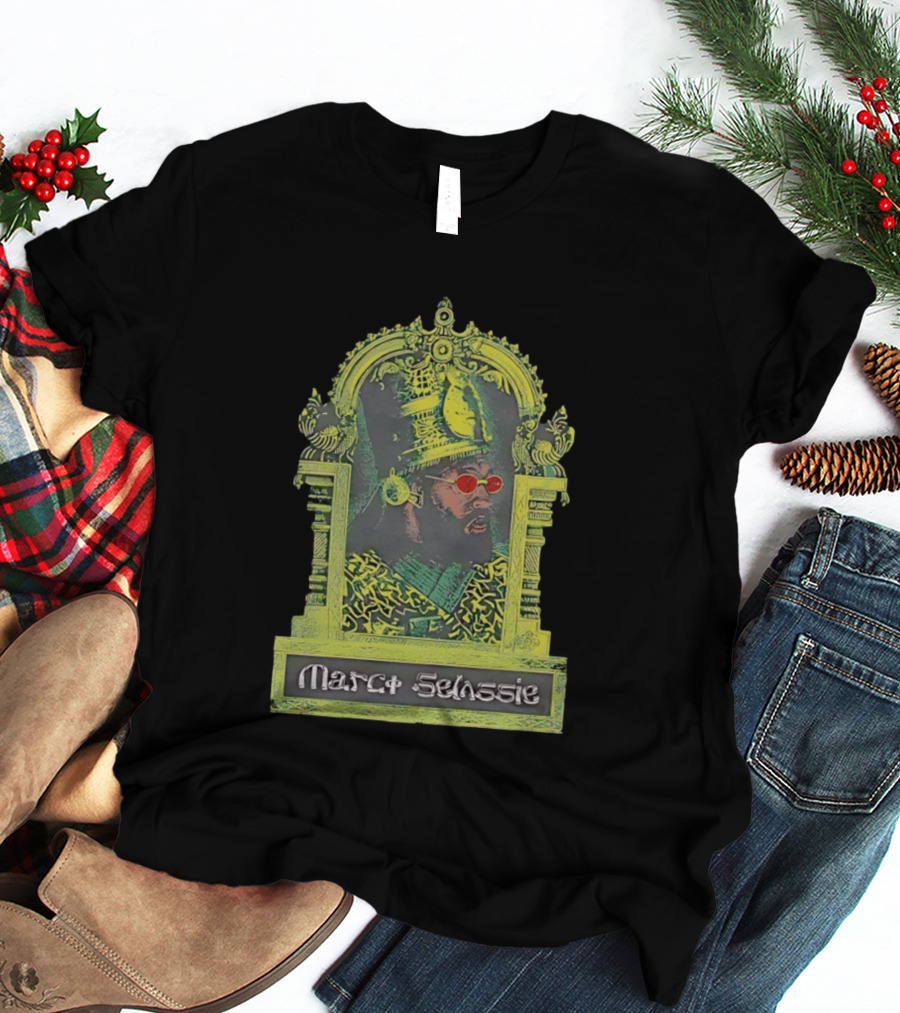 Marcf Selassie Bootleg Rap Ornate T-Shirt