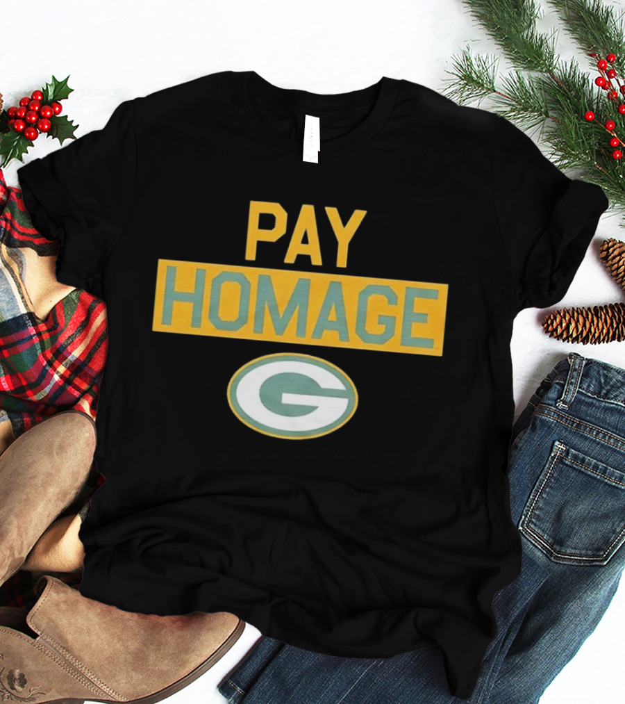 Green Bay Packers Pay Homage With Iconic G T-Shirt