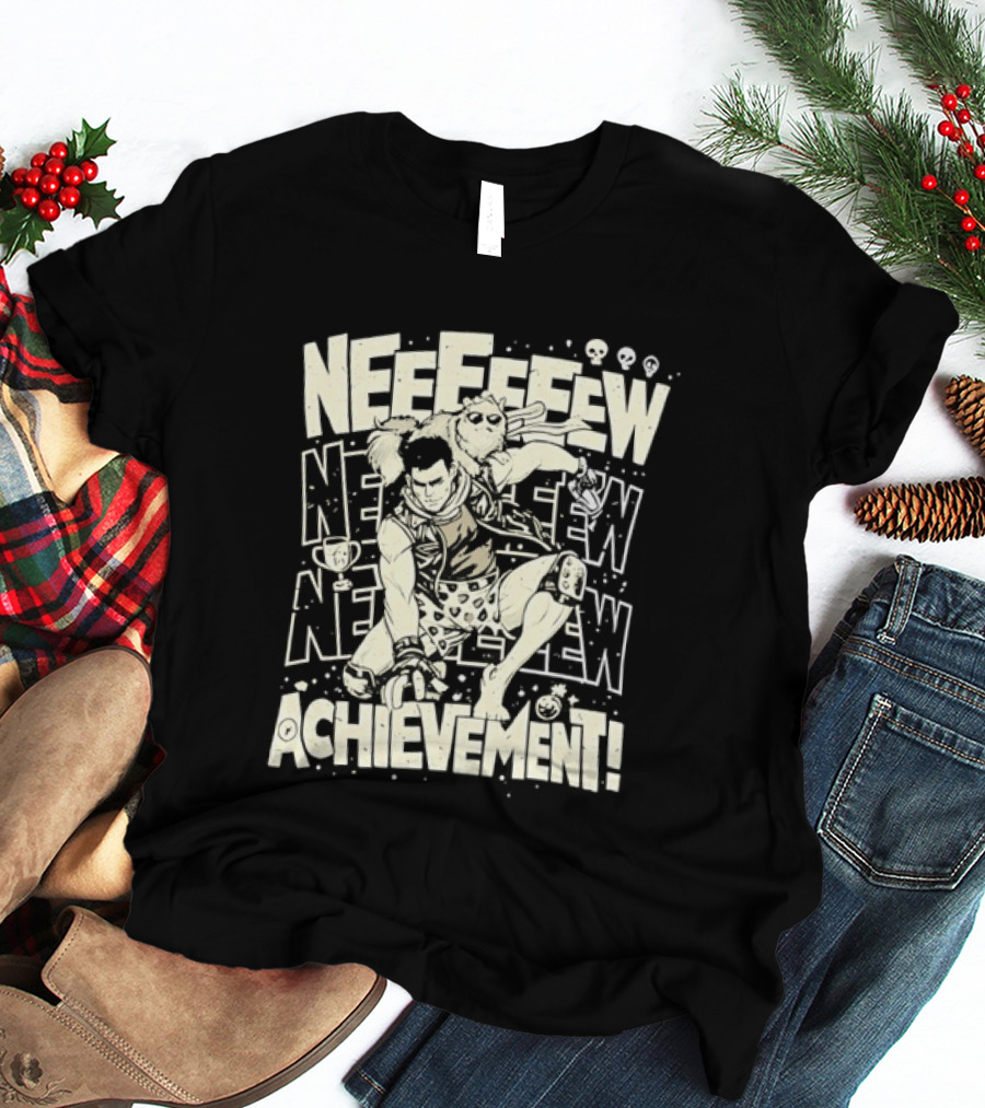 NEEEEW NEEEW NEEEW NEEEW ACHIEVEMENT Gaming Video Game Gamer T-Shirt