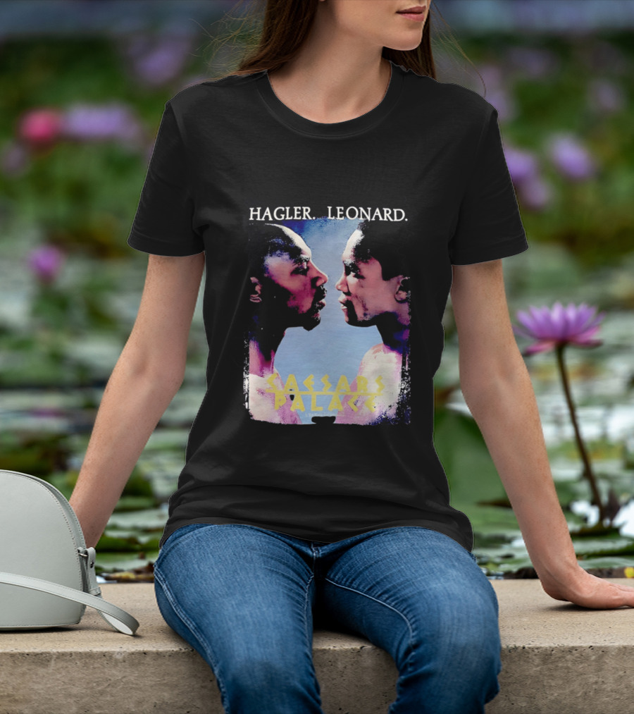 Hagler Leonard Caesars Palace Boxing Match Showdown T-Shirt