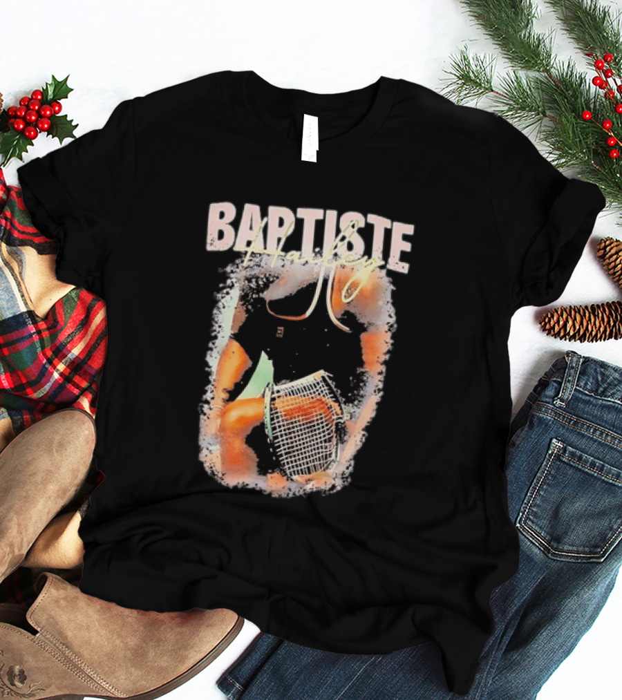 Baptiste Hailey Tennis Player With Racket T-Shirt
