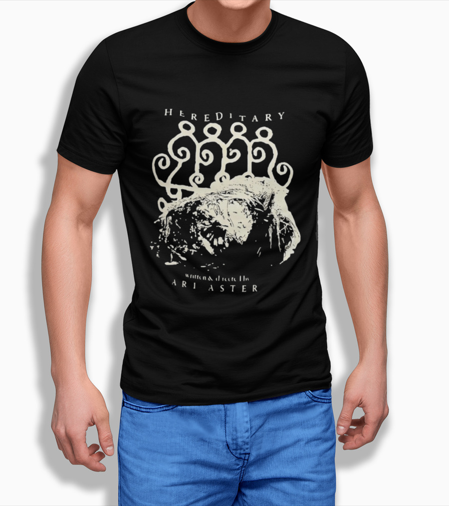 Hereditary Written And Directed By Ari Aster Spiral T-Shirt