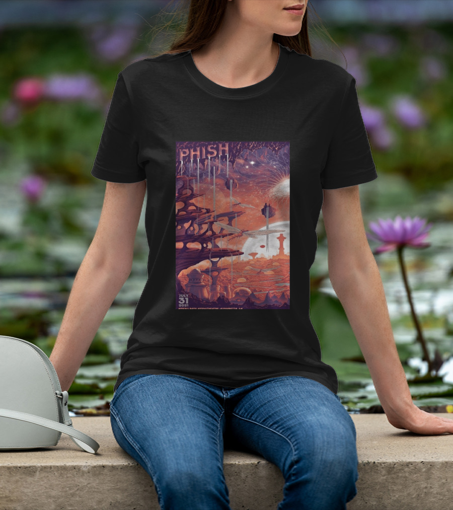 Phish Concert Alpharetta GA July 31 2021 T-Shirt