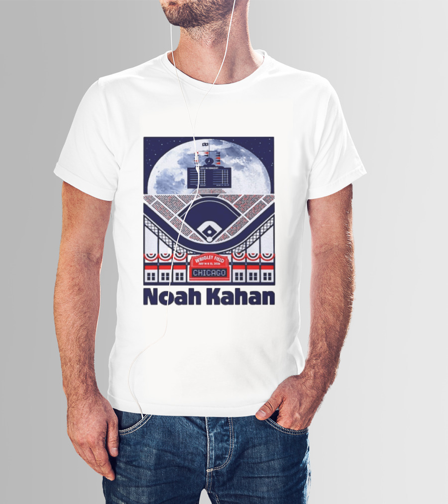 Noah Kahan Live In Concert Wrigley Field July 14 15 2023 Chicago T-Shirt