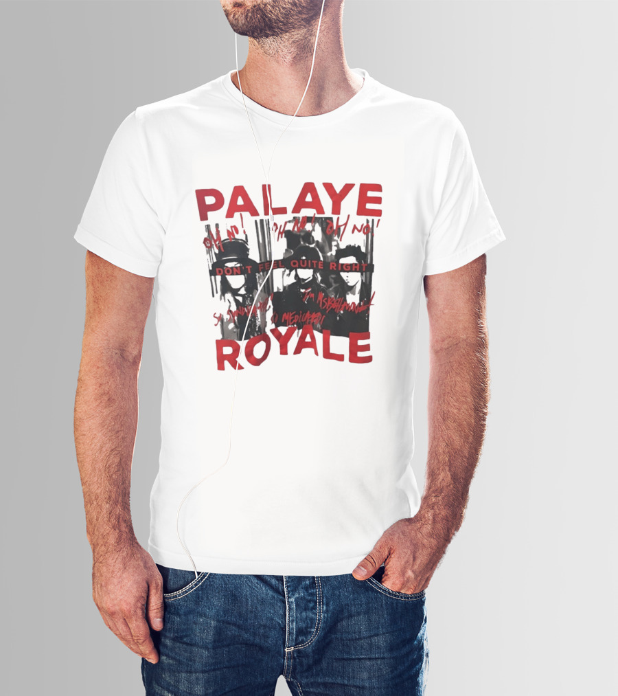 Palaye Royale Don't Feel Quite Right Oh No So Unsatisfied Misunderstood Mediocre T-Shirt