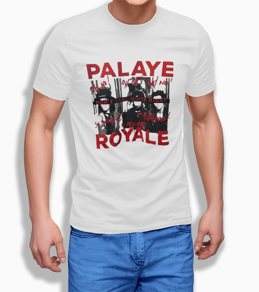 Palaye Royale Don't Feel Quite Right Oh No So Unsatisfied Misunderstood Mediocre T-Shirt
