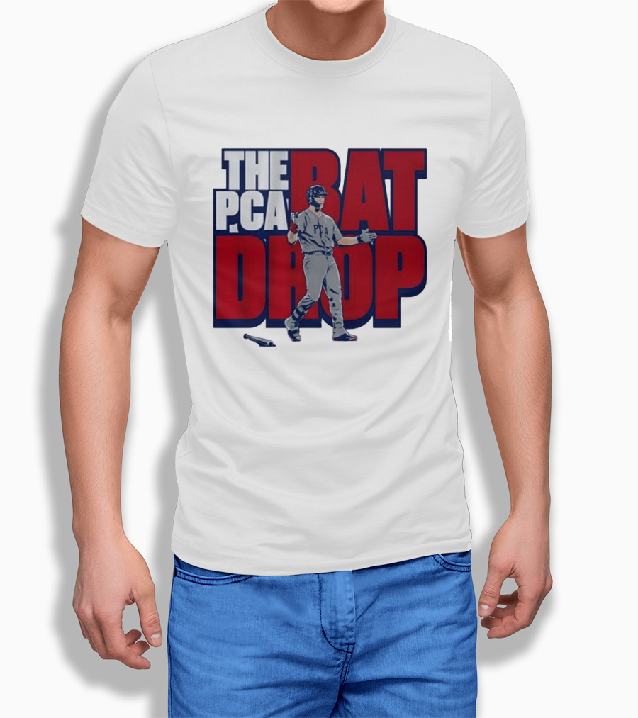 The PCA Bat Drop Pete Crow Armstrong Chicago Cubs T-Shirt